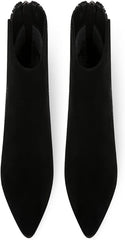 Shoedazzle Black and White Snake Embossed Lizebeth Boot