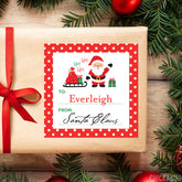 Signed by Santa Christmas Gift Labels - Ho! Ho! Ho! Santa