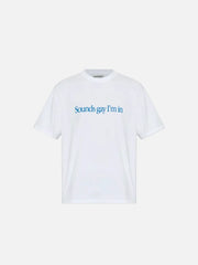 CARNE BOLLENTE Simply Sounds Gay - White - Kategorize edilmemiş T-SHIRT