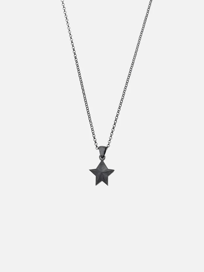 ATOLYEWOLF Single Star Necklace in Oxide - Kategorize edilmemiş KOLYE