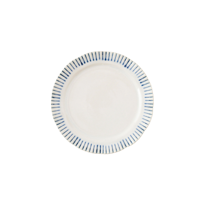Sitio Stripe Dessert/Salad Plate