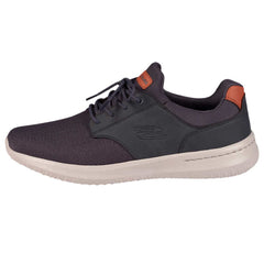 Skechers Men's Delson Navy Casual Shoes Navy - 58876