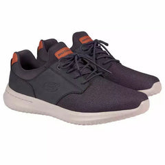 Skechers Men's Delson Navy Casual Shoes Navy - 58876
