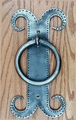 Spanish Ring Knocker-Mustache Style / 4" diameter ring - Wild West Hardware