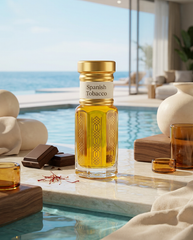 Spanish Tobacco Attar | Fresh Aquatic Tobacco Perfume Oil