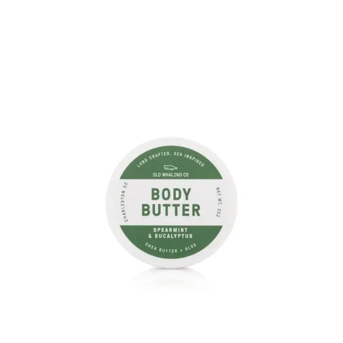 Spearmint & Eucalyptus Travel Size Body Butter (2oz) - The Preppy Bunny