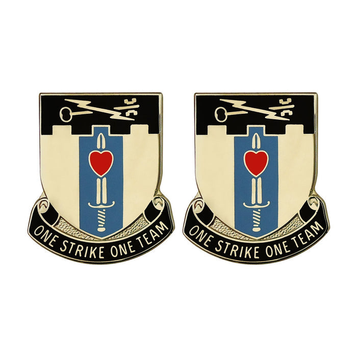 Special Troops Battalion, 2nd Brigade, 101st Airborne Division Unit Crest (One Strike One Team) Army Unit Crests