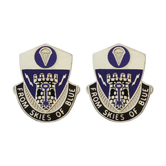 Special Troops Battalion, 2nd Brigade Combat Team, 82nd Airborne Division Unit Crest (From Skies of Blue) Army Unit Crests