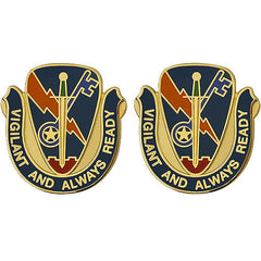 Special Troops Battalion, 4th Brigade, 1st Cavalry Division Unit Crest (Vigilant and Always Ready) Army Unit Crests