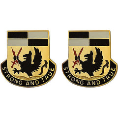 Special Troops Battalion, 4th Brigade Combat Team, 4th Infantry Division Unit Crest (Strong and True) Army Unit Crests
