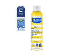 Mustela SPF 40 Mineral Sunscreen Spray NEA Certified