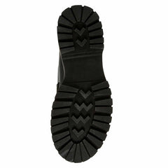 Steve Madden Course Black Ladies Lug Loafer