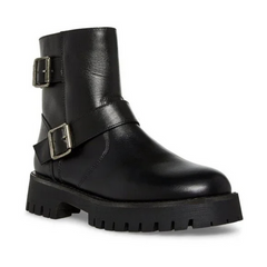 Steve Madden Women's Crusader CRSD01S1 Black Boots 1795732