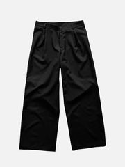 QUITEOFTEN Suit Pants - Black - PANTOLON