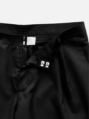 QUITEOFTEN Suit Pants - Black - PANTOLON