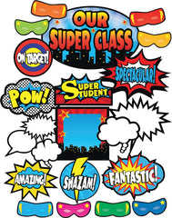Superhero Bulletin Board Set