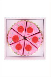 Surprise Cake Slices