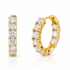 Tai Jewelry - Medium Tennis Huggies | 16mm