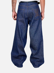 shopi go Takayama Raw Denim – Navy Blue, arka görünüm