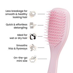 Tangle Teezer The Ultimate Detangler Mini - Millennial Pink