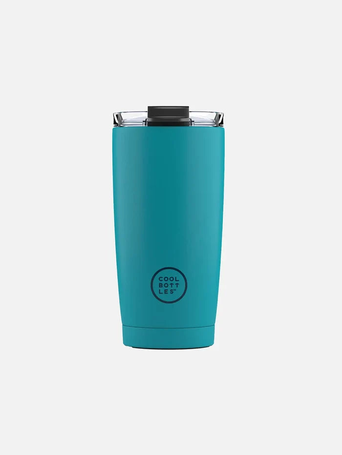 COOL BOTTLES The Tumbler - Vivid Turquoise 550ml - Uncategorized TERMOS