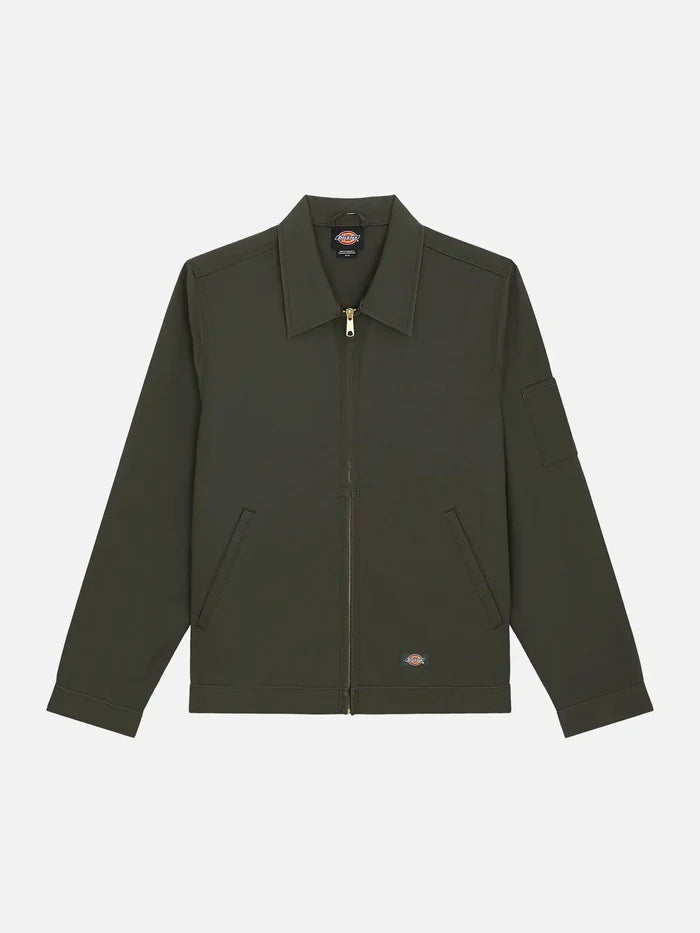 DICKIES Unlined Eisenhower Jacket Rec - Olive Green - Uncategorized CEKET
