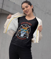 Unloaded Messenger AA V-Neck Tee