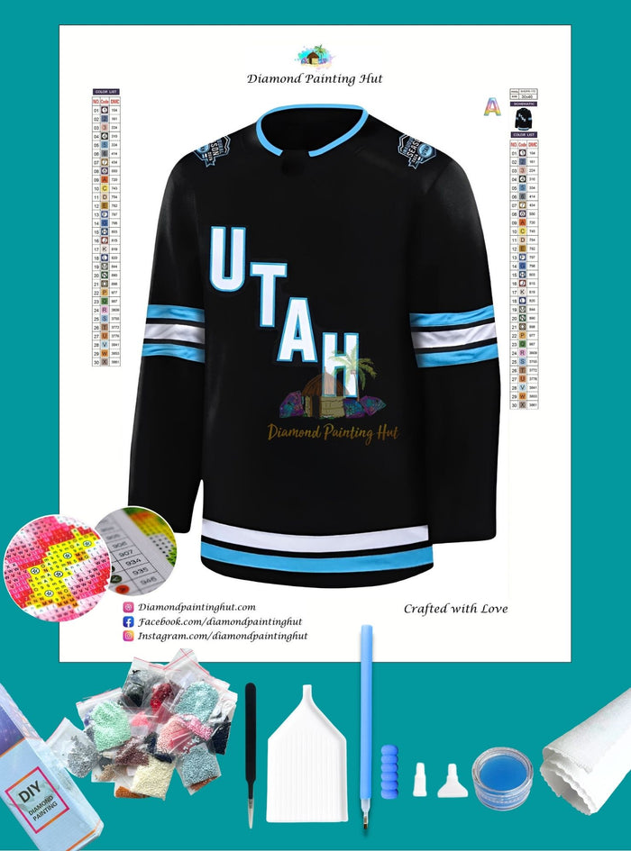 Utah NHL Jersey Diamond Painting