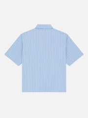 DICKIES Venedocia Stripe Shirt SS - Endless Sky - Uncategorized GÖMLEK