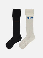 Y-3 Wales Bonner x Y-3 Football Socks - Off White/Black - Uncategorized ÇORAP
