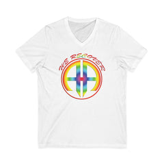 We Recover Rainbow AA V-Neck Tee