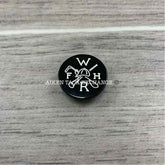 Whiskey Road Foxhounds Button, Large