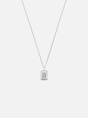 ATOLYEWOLF White Stone Neklace in Silver - Necklaces KOLYE