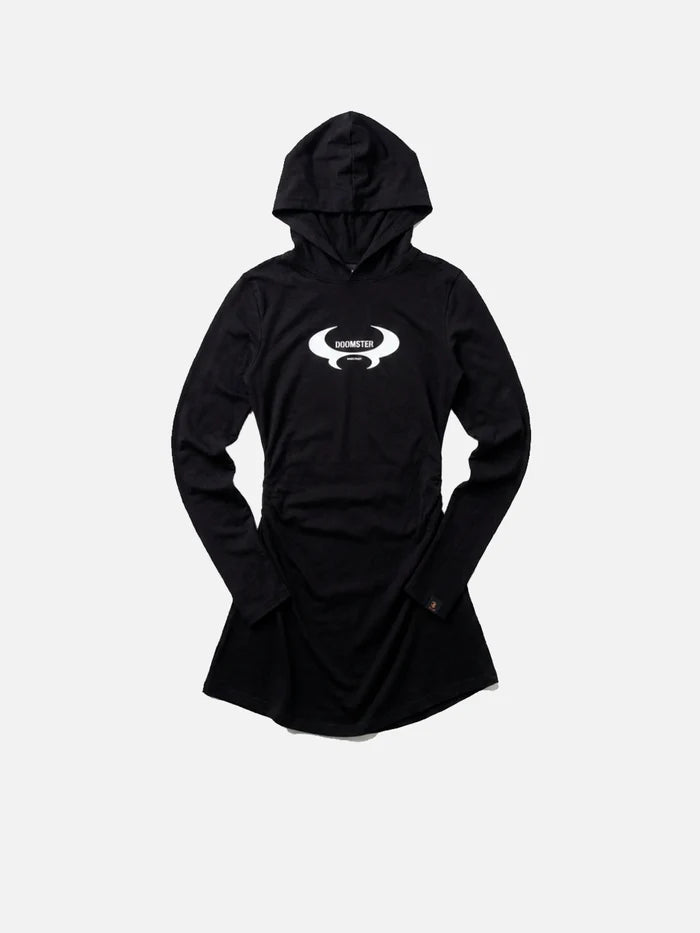 DOOMSTER Witch Dress - Black - ELBİSE