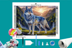 Wolf Diamond Painting