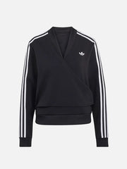 ADIDAS ORIGINALS Wrap SSTR Track Top - Black – Black, önden görünüm