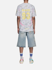 ADIDAS ORIGINALS adidas x Bape Teamgeist Tee – White, arka görünüm