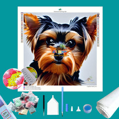 Yorkshire Puppy Diamond Painting