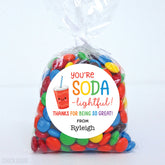 "You're SODA-lightful" Appreciation Stickers