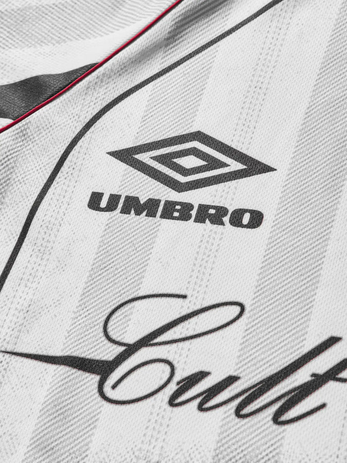 UMBRO 01 03 Polo - White Red - Polos T-SHIRT