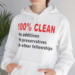 100% Clean V.2 dtg Hoodie