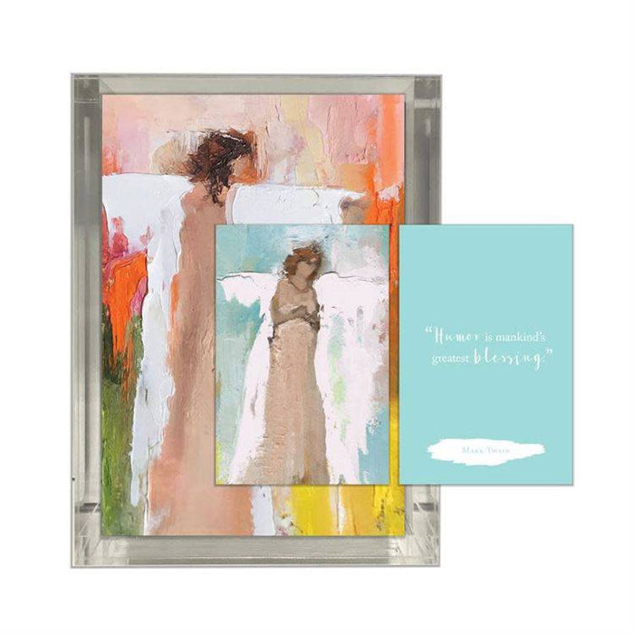100 Days of Gratitude Cards in Acrylic Box - The Preppy Bunny