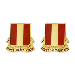 1st Maintenance Battalion Unit Crest (First to Maintain) Army Unit Crests
