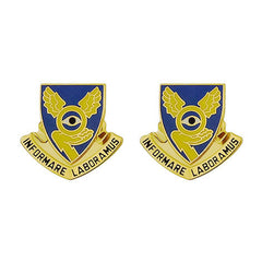 1st Military Intelligence Battalion Unit Crest (Informare Laboramus) Army Unit Crests