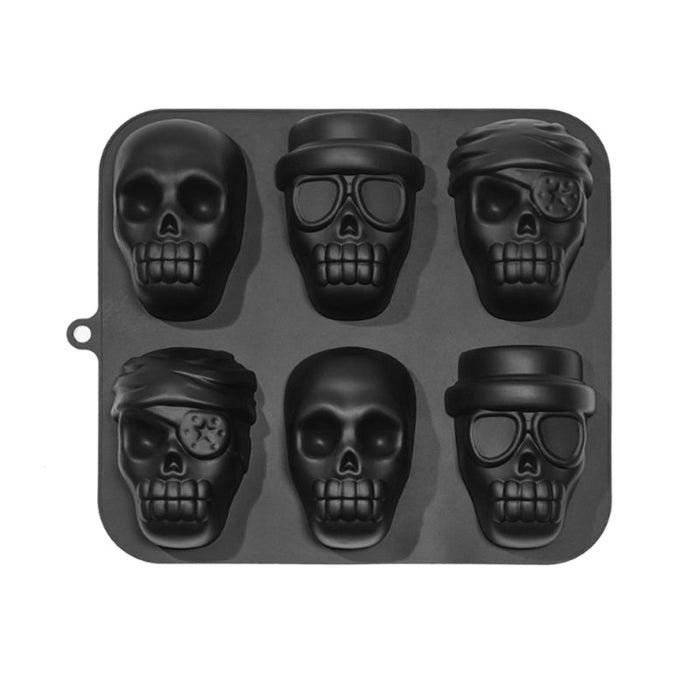 6 Grids Pirate Skull
