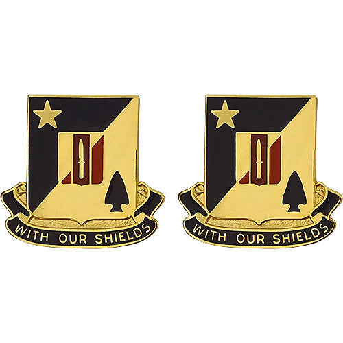 2nd Combined Arms Battalion, 5th Brigade, 1st Armored Division Unit Crest (With Our Shields) Army Unit Crests