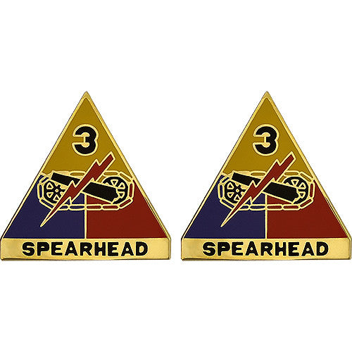 3rd Armored Division Unit Crest (Spearhead) Army Unit Crests