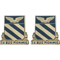 3rd Aviation Regiment Unit Crest (Ex Alis Pugnamus) Army Unit Crests