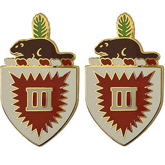 3rd Engineer Battalion Unit Crest (No Motto) Army Unit Crests
