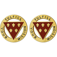 3rd Infantry Division Artillery Unit Crest (Fulfill Your Mission) Army Unit Crests